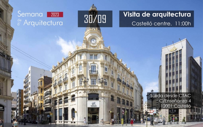 Visita guiada por el centro de Castelló: Tras la huella de los arquitectos de Castelló